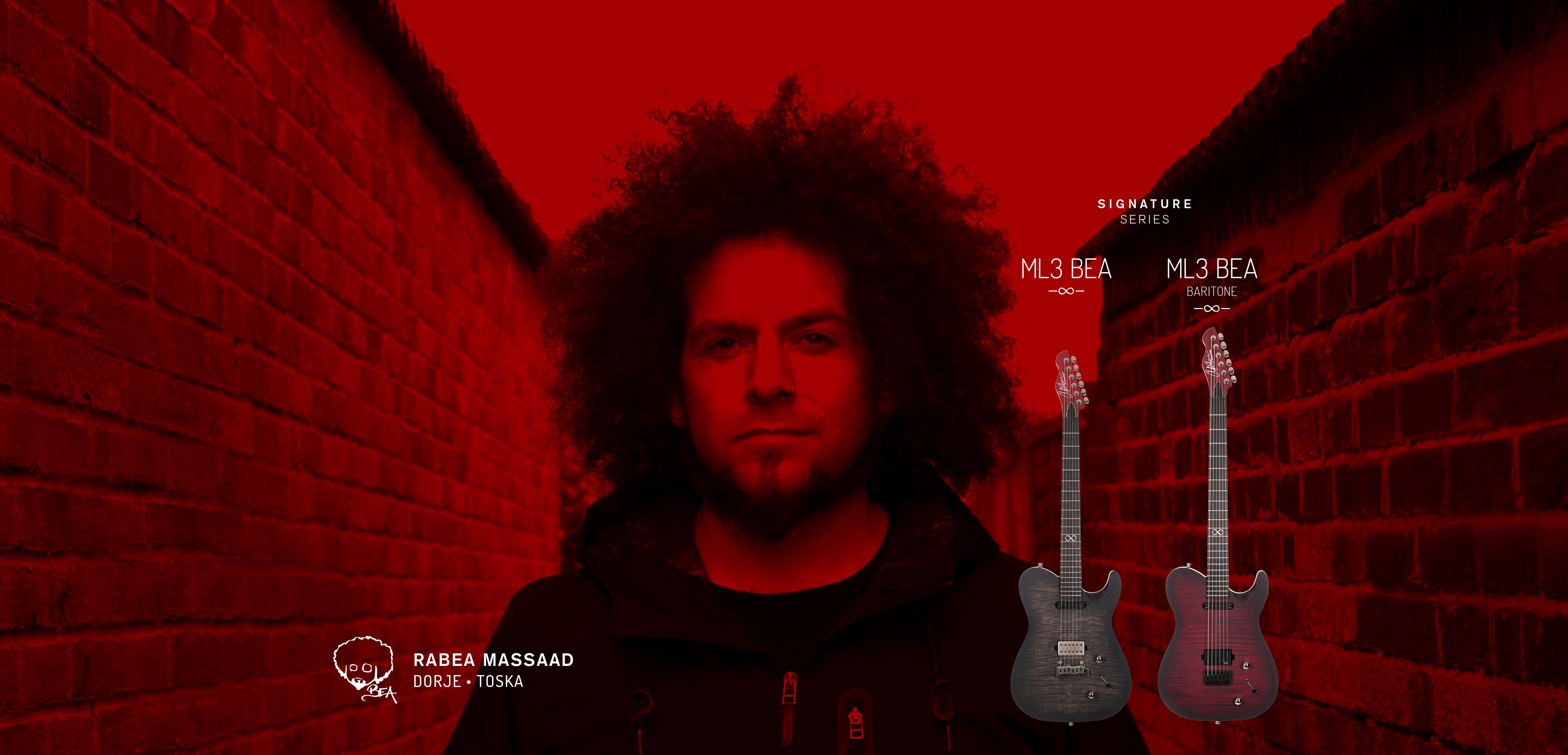Chapman Guitars Rabea Massaad Ml3 Bea Signature Hh Trem Eb - Smoke Satin - E-Gitarre in Teleform - Variation 4