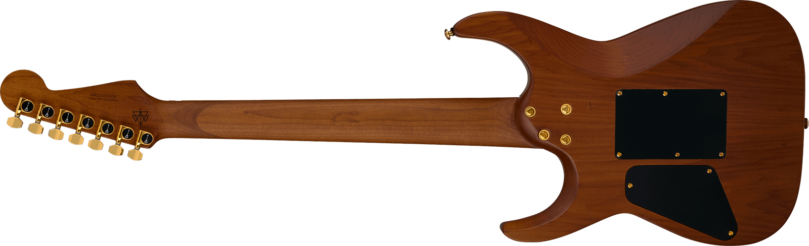 Charvel Angel Vivaldi Dinky Dk24-7 Nova Signature 7c 2h Dimarzio Fr Mn - Natural - Signature-E-Gitarre - Variation 1