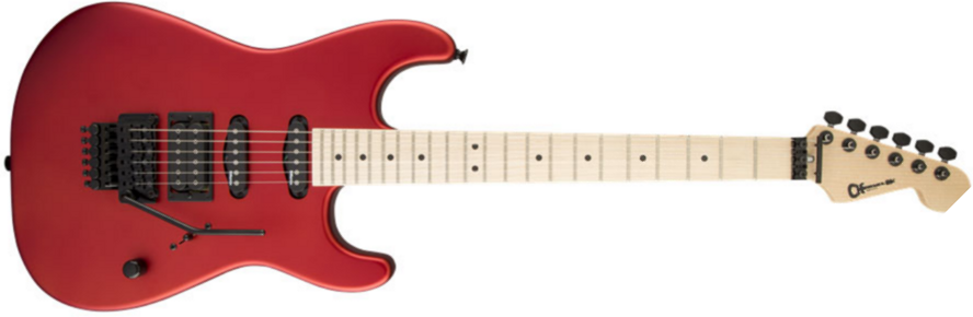 Charvel San Dimas Style 1 Hss Fr M Usa Select Dimarzio Mn - Torred - E-Gitarre in Str-Form - Main picture