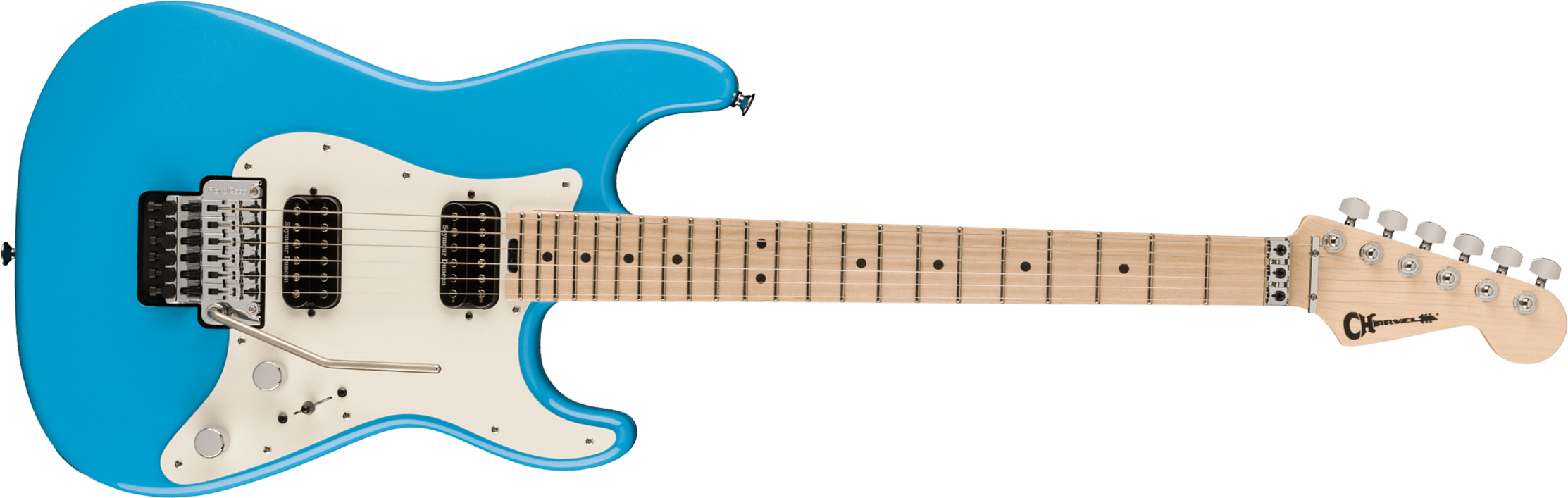 Charvel So-cal Style 1 Hh Fr M Pro-mod 2h Seymour Duncan Mn - Infinity Blue - E-Gitarre in Str-Form - Main picture