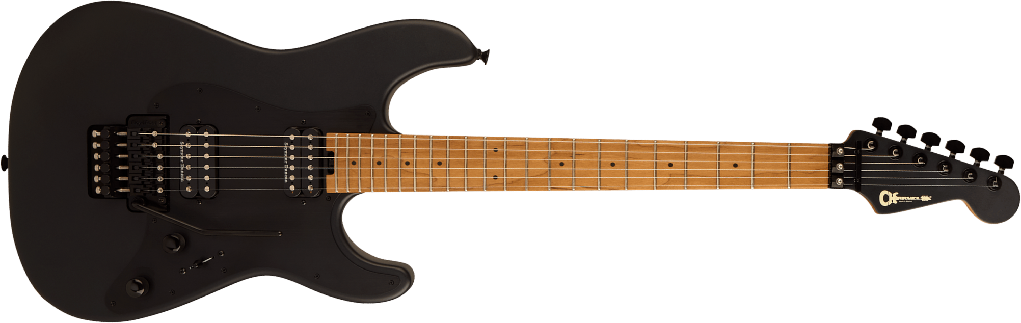 Charvel So-cal Style 1 Hh Fr Pro-mod Plus 2h Seymour Duncan Mn - Scorched Earth - E-Gitarre in Str-Form - Main picture