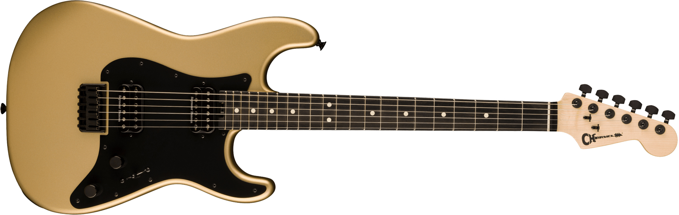 Charvel So-cal Style 1 Hh Ht E Pro-mod 2h Seymour Duncan Eb - Pharaohs Gold - E-Gitarre in Str-Form - Main picture