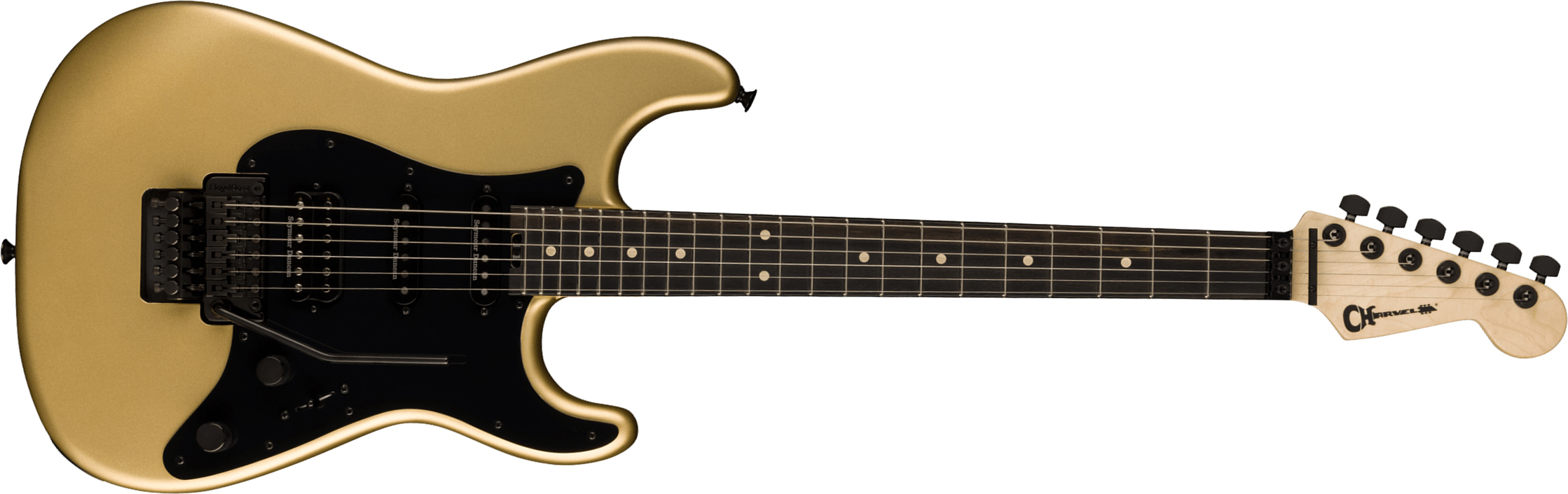 Charvel So-cal Style 1 Hss Fr E Pro-mod Seymour Duncan Eb - Pharaohs Gold - E-Gitarre in Str-Form - Main picture