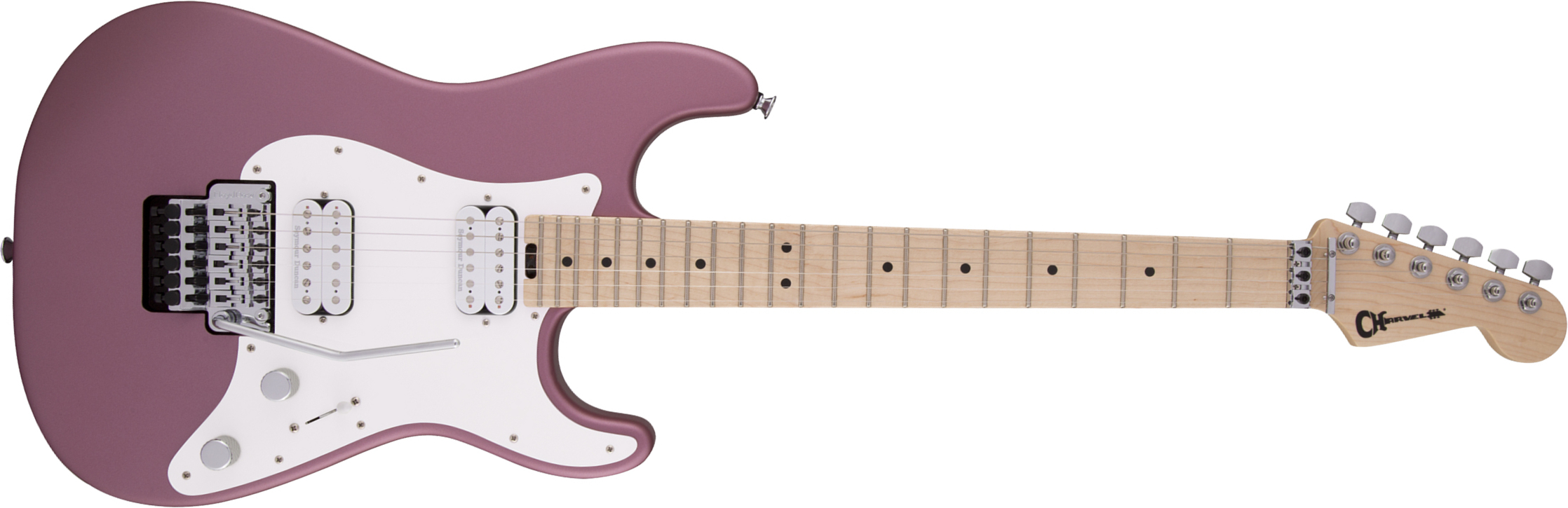 Charvel So-cal Style 1 Pro-mod Hh Fr M Seymour Duncan Mn - Burgundy Mist - E-Gitarre in Str-Form - Main picture