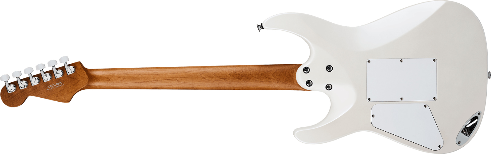 Charvel Dinky Dk24 Hh 2pt Eb Pro-mod Plus 2h Seymour Duncan Trem Eb - Celestial Silk - E-Gitarre in Str-Form - Variation 1