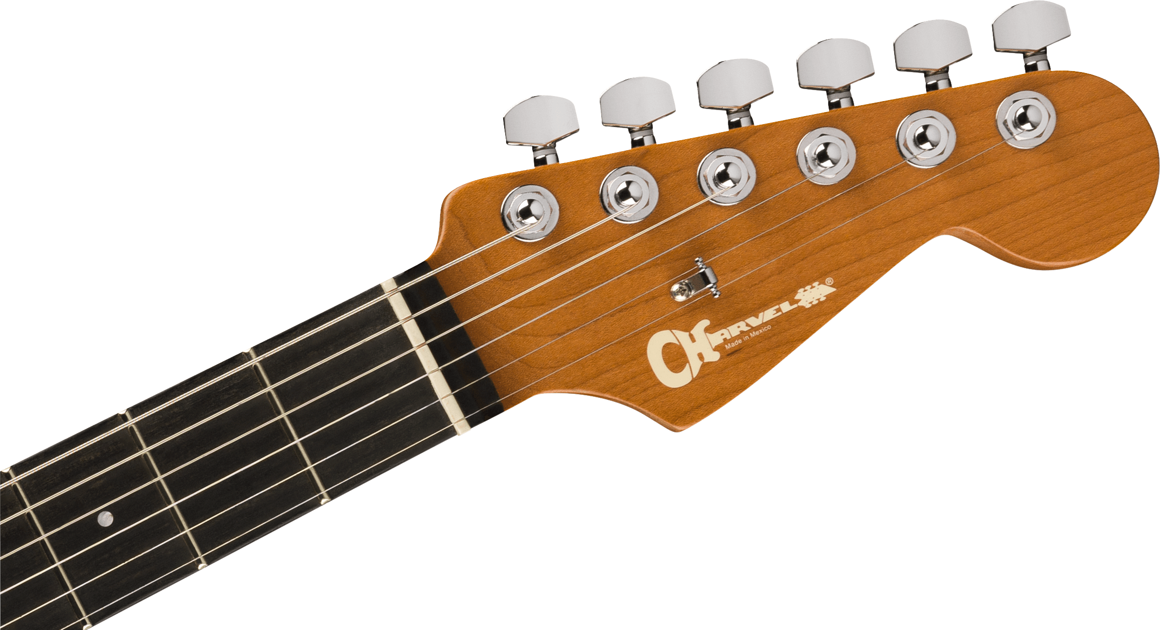 Charvel Dk24 Pro-mod 2pt Hh Eb - Gloss Black - E-Gitarre in Str-Form - Variation 4