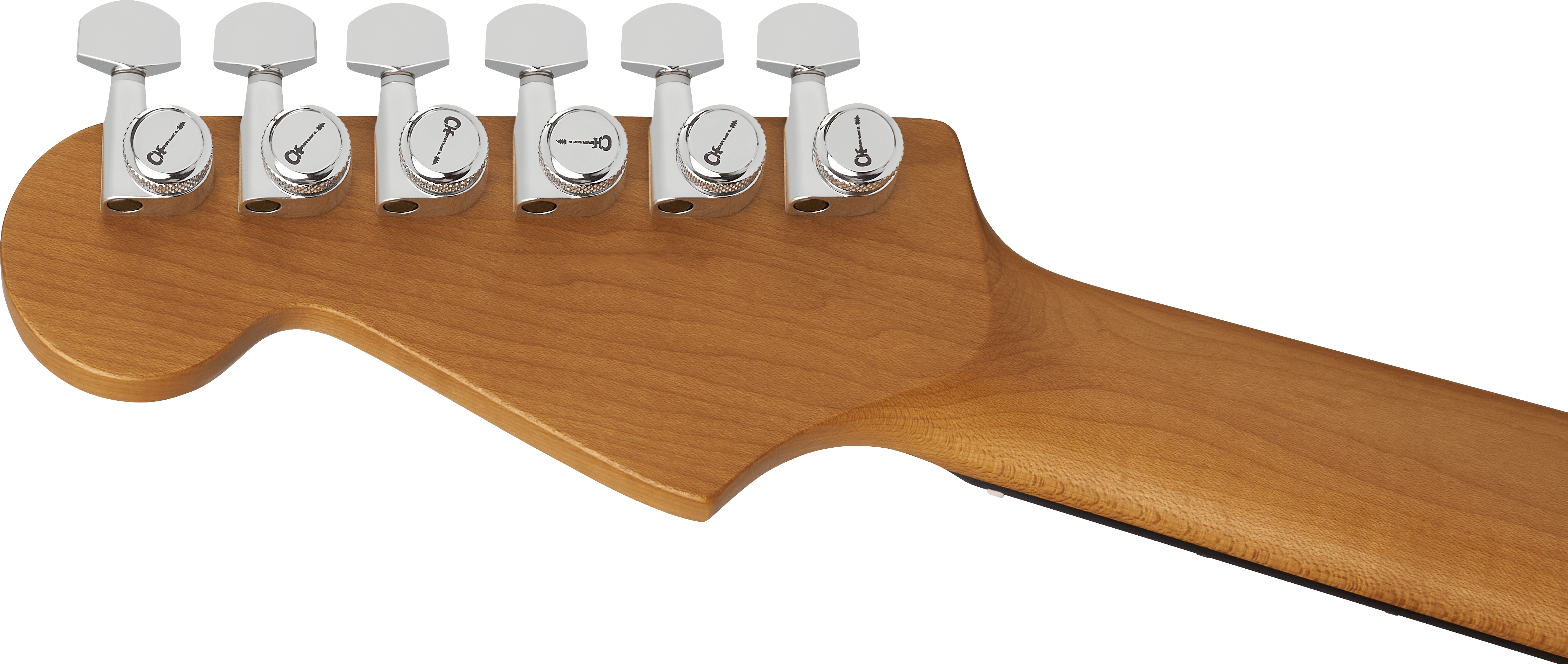 Charvel Dk24 Pro Mod Dinky Qm Plus Trem Hss Eb - Amber Tiger Eye - E-Gitarre in Str-Form - Variation 3