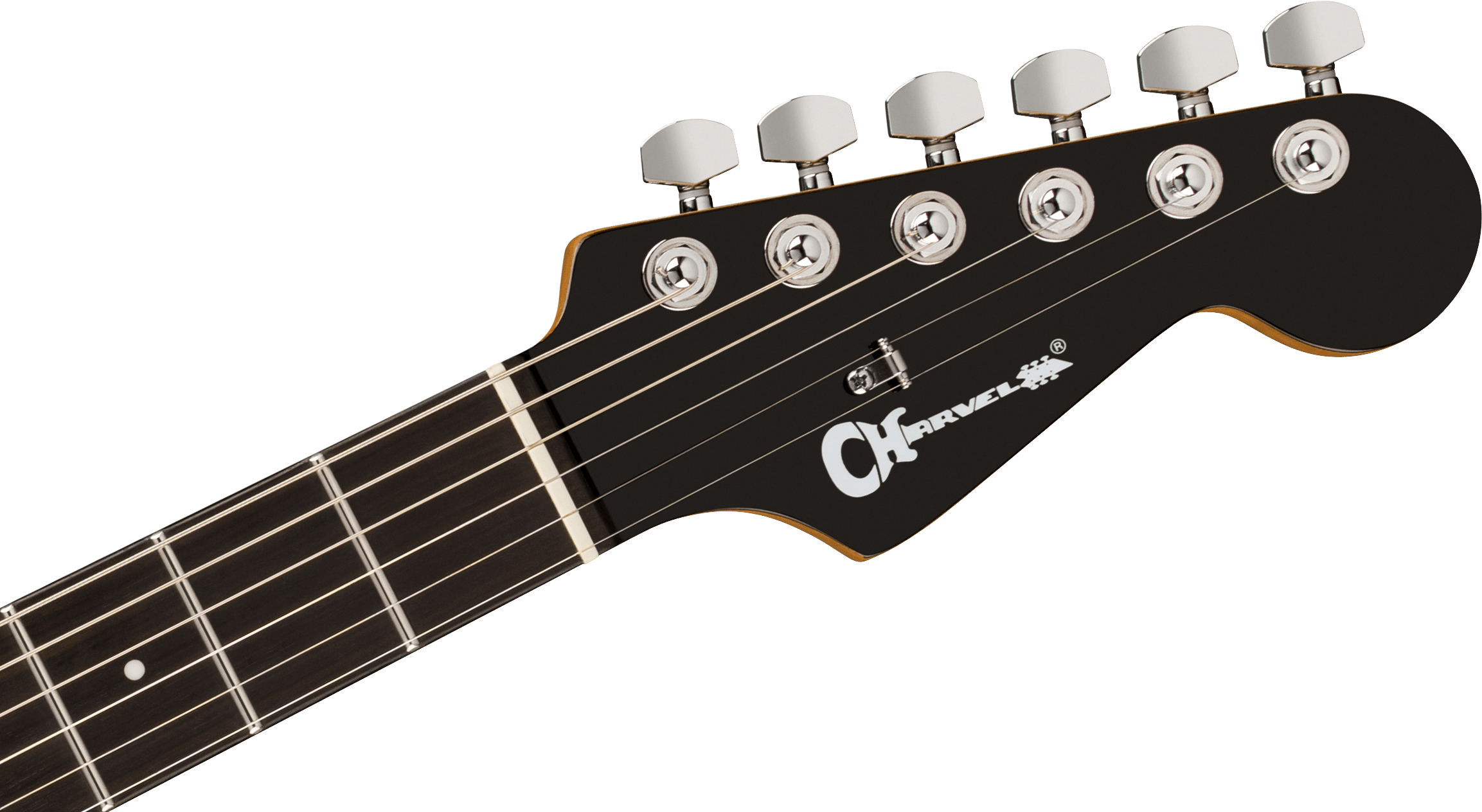 Charvel Dk24 Pro Mod Dinky Qm Plus Trem Hss Eb - Zombie Fade - E-Gitarre in Str-Form - Variation 5