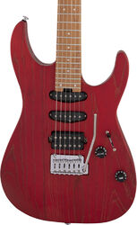 E-gitarre in str-form Charvel Pro-Mod DK24 HSS 2PT CM Ash - Red ash