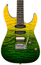 E-gitarre in str-form Charvel DK24 Pro Mod Dinky QM Plus HSS - Zombie Fade