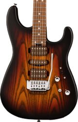E-gitarre in str-form Charvel Guthrie Govan MJ San Dimas SD24 CM - Three-tone sunburst