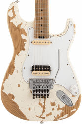 E-gitarre in str-form Charvel Henrik Danhage Pro-Mod So-Cal Style 1 HS FR M Ltd - White relic