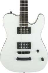 E-gitarre in teleform Charvel Joe Duplantier Pro-Mod Style 2 Signature - Satin white
