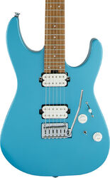 E-gitarre in str-form Charvel Pro-Mod DK24 HH 2PT CM - Matte blue frost