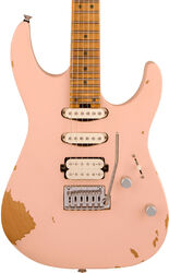 E-gitarre in str-form Charvel Rick Graham Pro-Mod DK24 2PT CM - Worn Shell Pink