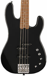 Solidbody e-bass Charvel Pro-Mod San Dimas Bass PJ IV (MEX, MN) - Metallic black