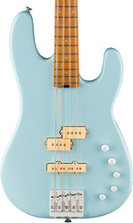 Solidbody e-bass Charvel Pro-Mod San Dimas Bass PJ IV (MEX, MN) - sonic blue