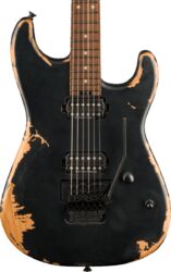 E-gitarre in str-form Charvel San Dimas Pro-Mod Relic - weathered black