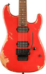 E-gitarre in str-form Charvel San Dimas Pro-Mod Relic - Weathered orange