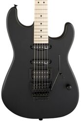 E-gitarre in str-form Charvel USA Select San Dimas Style 1 HSS FR M - Pitch black