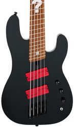 Solidbody e-bass Charvel Sleep Token III Pro-Mod San Dimas Bass V - black