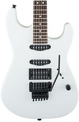 E-gitarre in str-form Charvel USA Select San Dimas Style 1 HSS FR (RW) - Snow blind satin