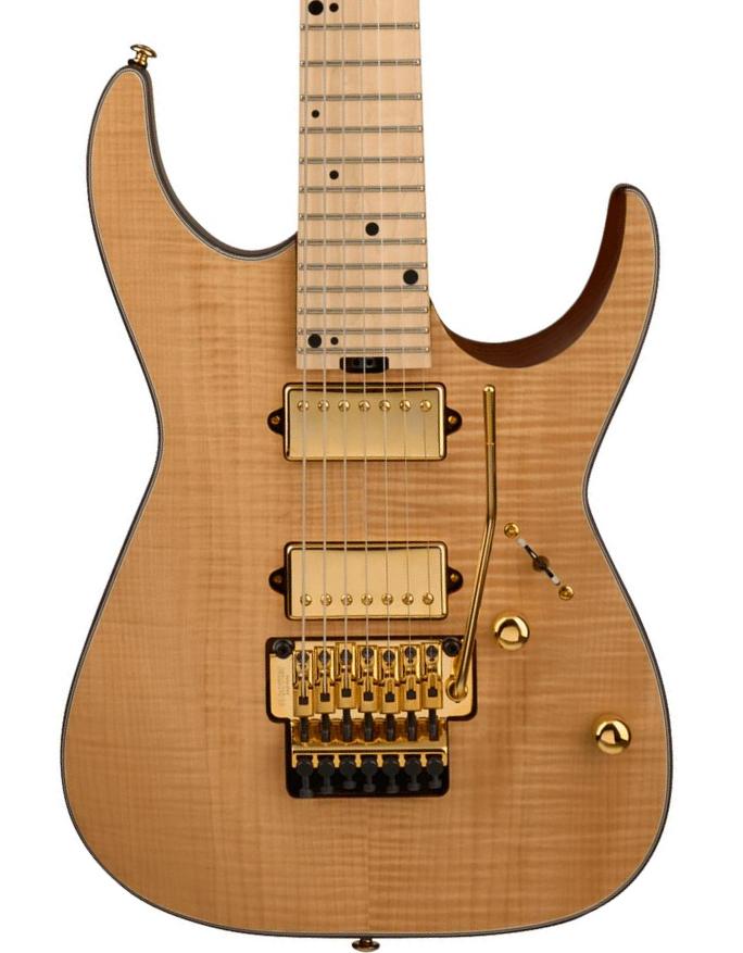 Signature-e-gitarre Charvel Angel Vivaldi Pro-Mod DK24 GT7 HH 7-String - Natural