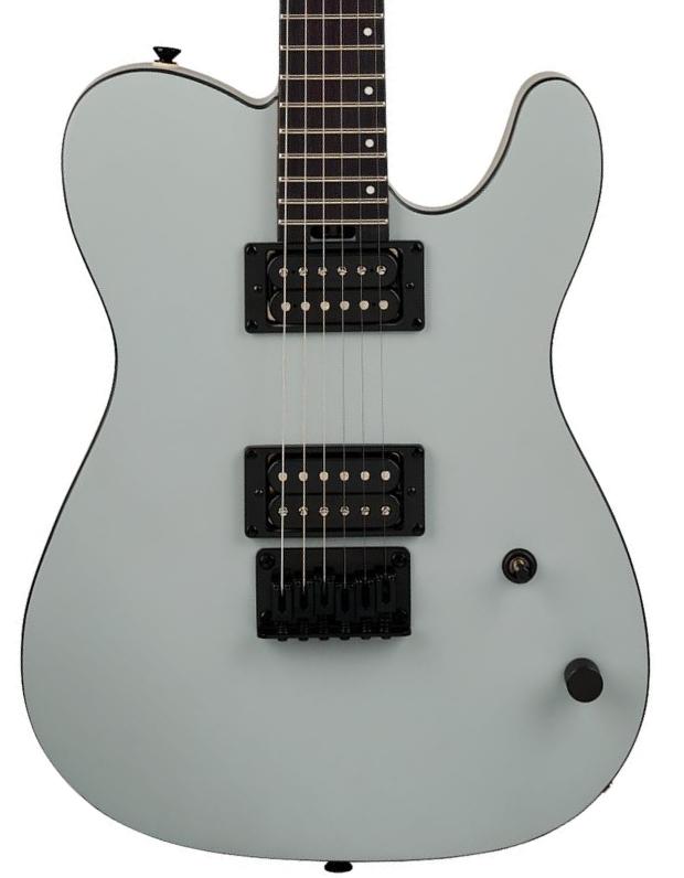 E-gitarre in teleform Charvel Standard San Dimas Style-2 SD2 HH HT - Satin Gray