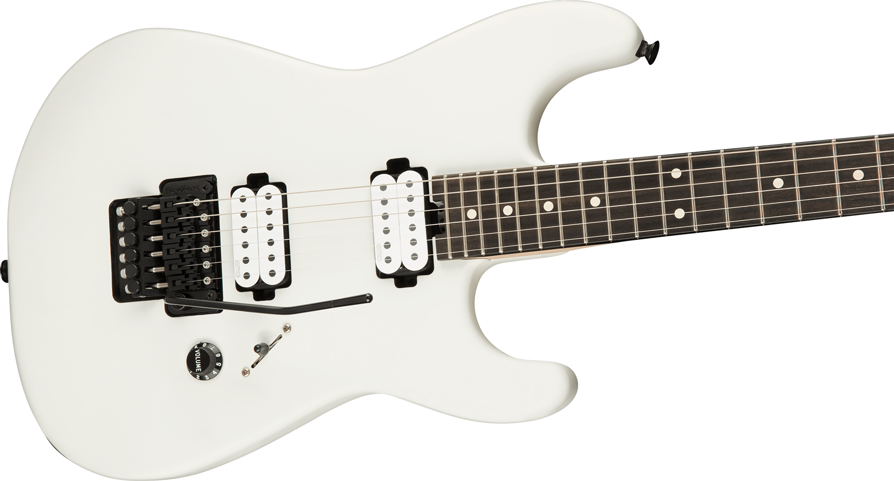 Charvel Jim Root San Dimas Style 1 Hh Fr E Pro-mod Signature 2h Emg Eb - Satin White - E-Gitarre in Str-Form - Variation 2