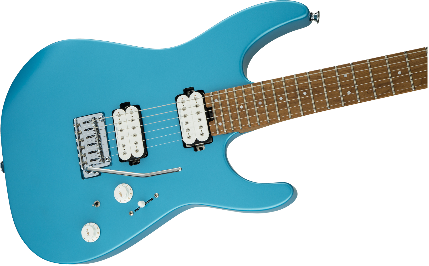 Charvel Pro-mod Dk24 Hh 2pt Cm Seymour Duncan Trem Mn - Matte Blue Frost - E-Gitarre in Str-Form - Variation 2