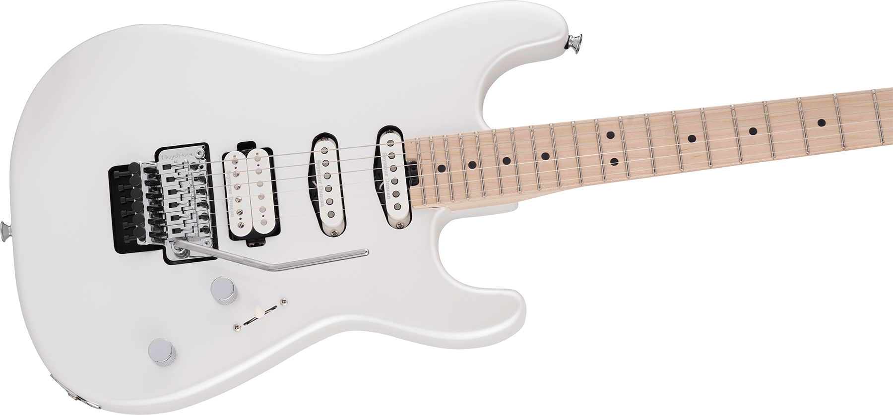 Charvel San Dimas Style 1 Hss Fr M Pro-mod Seymour Duncan Mn - Platinum Pearl - E-Gitarre in Str-Form - Variation 2