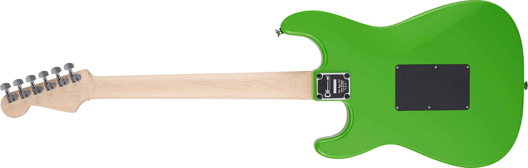 Charvel So-cal Style 1 Hsh  Fr M Pro-mod Seymour Duncan Mn - Slime Green - E-Gitarre in Str-Form - Variation 1