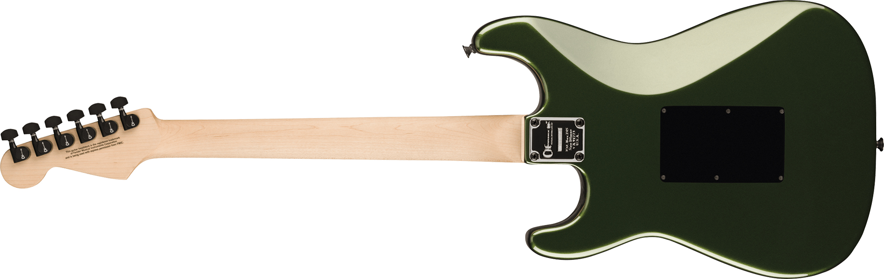 Charvel So-cal Style 1 Hss Fr E Pro-mod Seymour Duncan Eb - Lambo Green - E-Gitarre in Str-Form - Variation 1