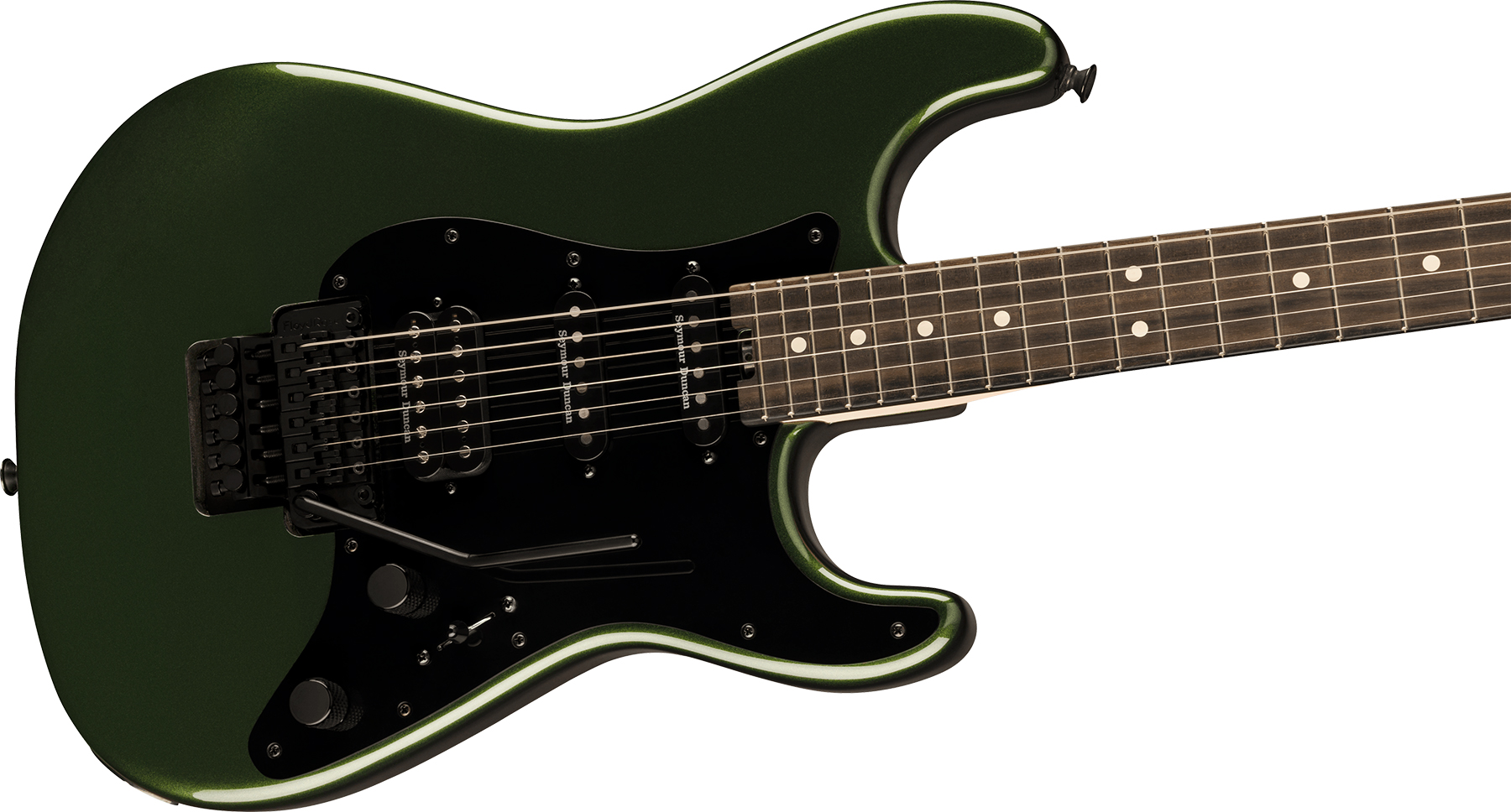 Charvel So-cal Style 1 Hss Fr E Pro-mod Seymour Duncan Eb - Lambo Green - E-Gitarre in Str-Form - Variation 2