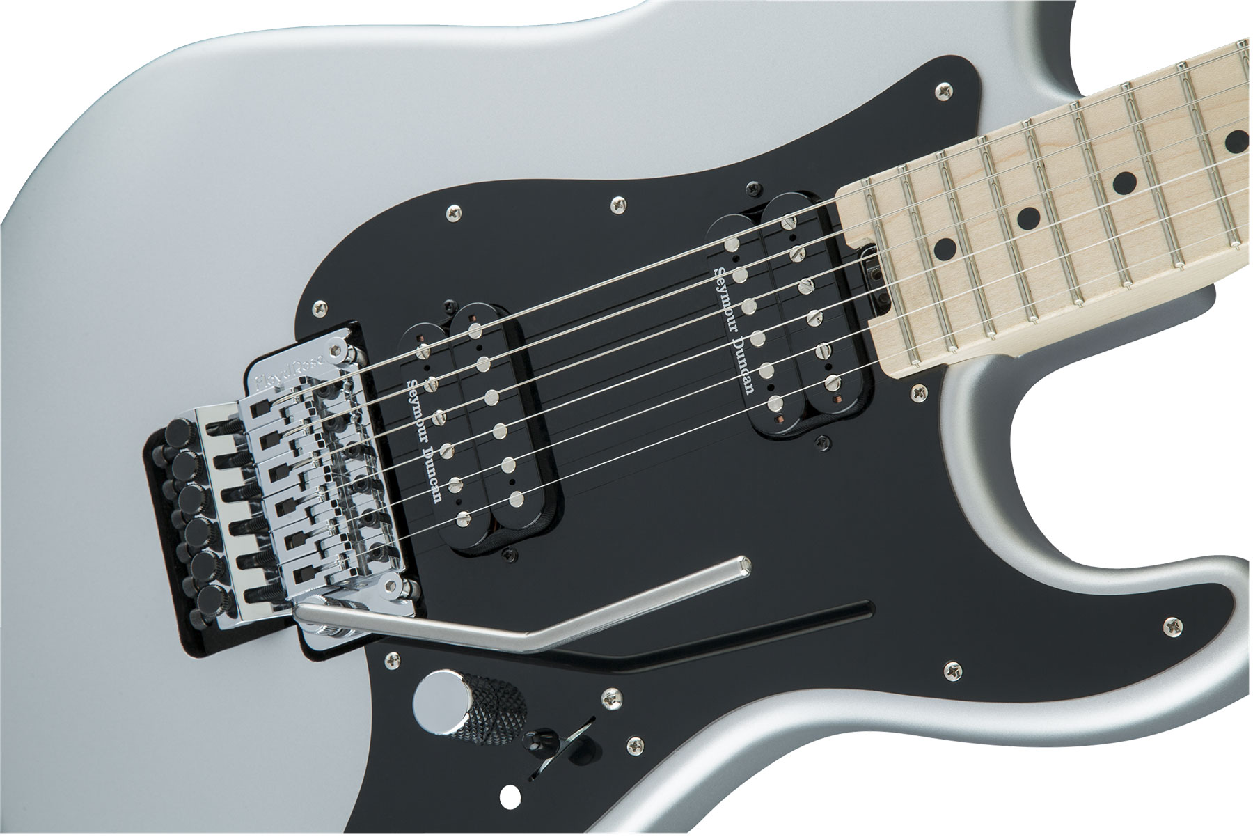 Charvel Pro-mod San Dimas Style 1 Hh Seymour Duncan Fr Mn - Satin Silver - E-Gitarre in Str-Form - Variation 2