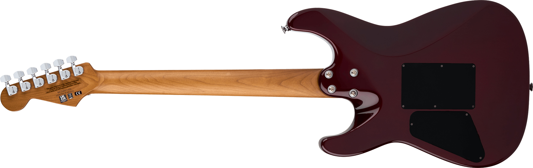 Charvel San Dimas Pro-mod Plus Style 1 Hh Fr Cm 2h Seymour Duncan Mn - Sangria Burst - E-Gitarre in Str-Form - Variation 1