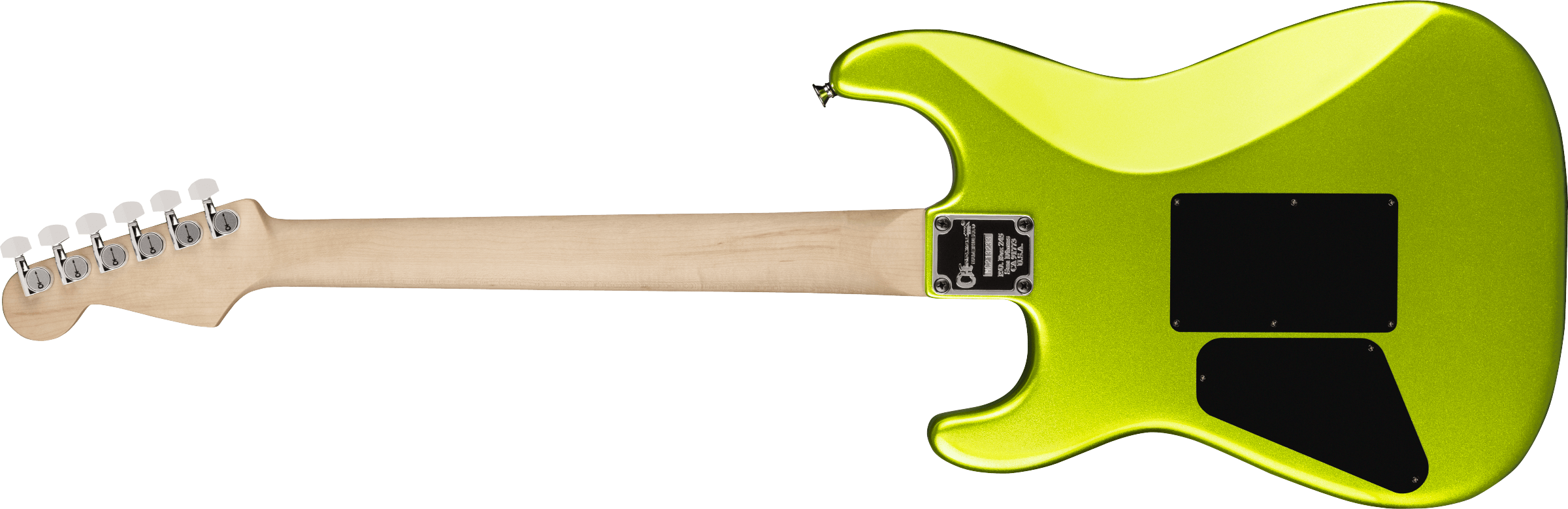 Charvel San Dimas Style 1 Hh Fr E Pro-mod Seymour Duncan Eb - Lime Green Metallic - E-Gitarre in Str-Form - Variation 1