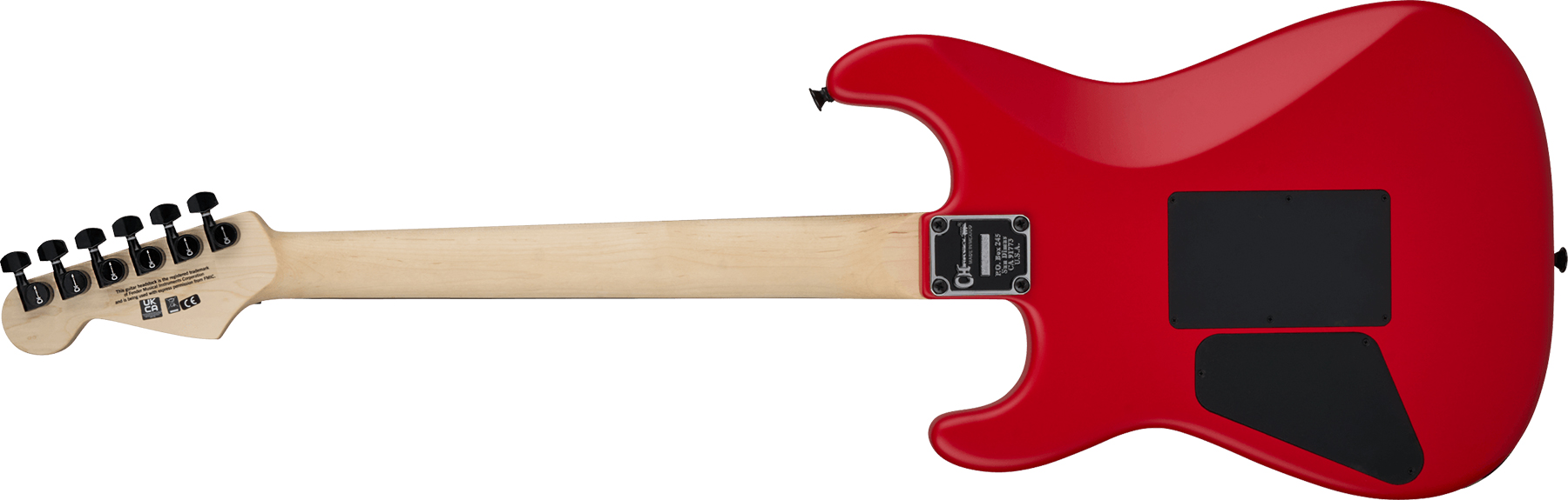 Charvel San Dimas Pro-mod Style 1 Hh Fr Rw 2h Seymour Duncan - Satin Ferrari Red - E-Gitarre in Str-Form - Variation 1