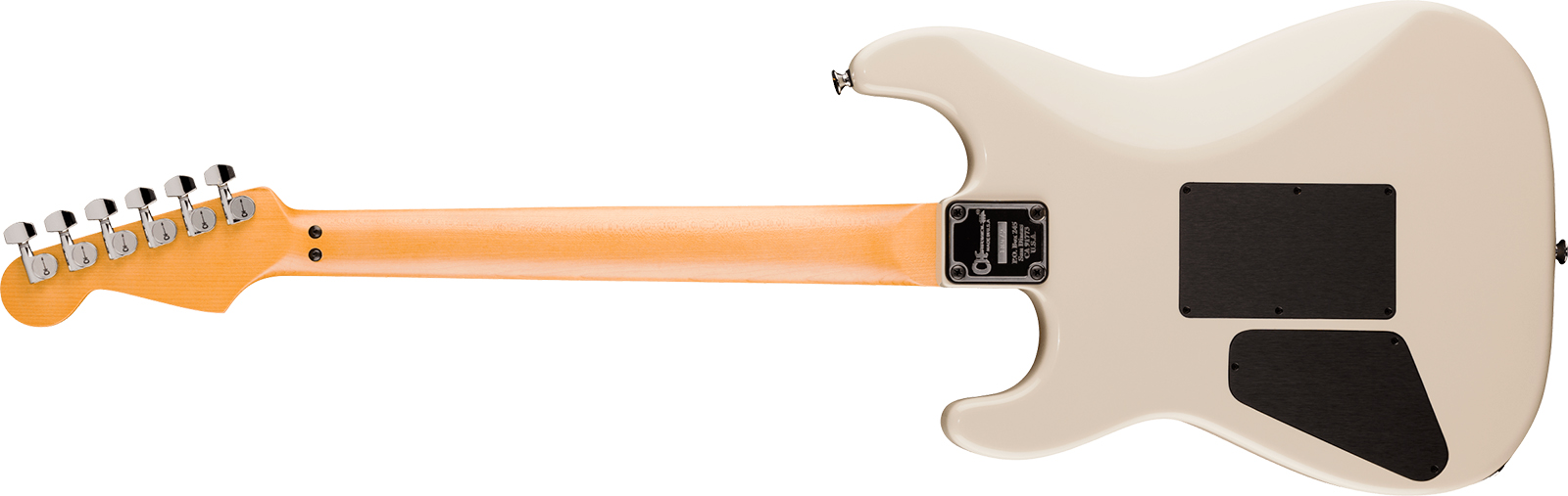 Charvel San Dimas Style 1 Sd1 Hh Fr American Neo Classic 2h Seymour Duncan Fr Mn - Ivory Blitz - E-Gitarre in Str-Form - Variation 1