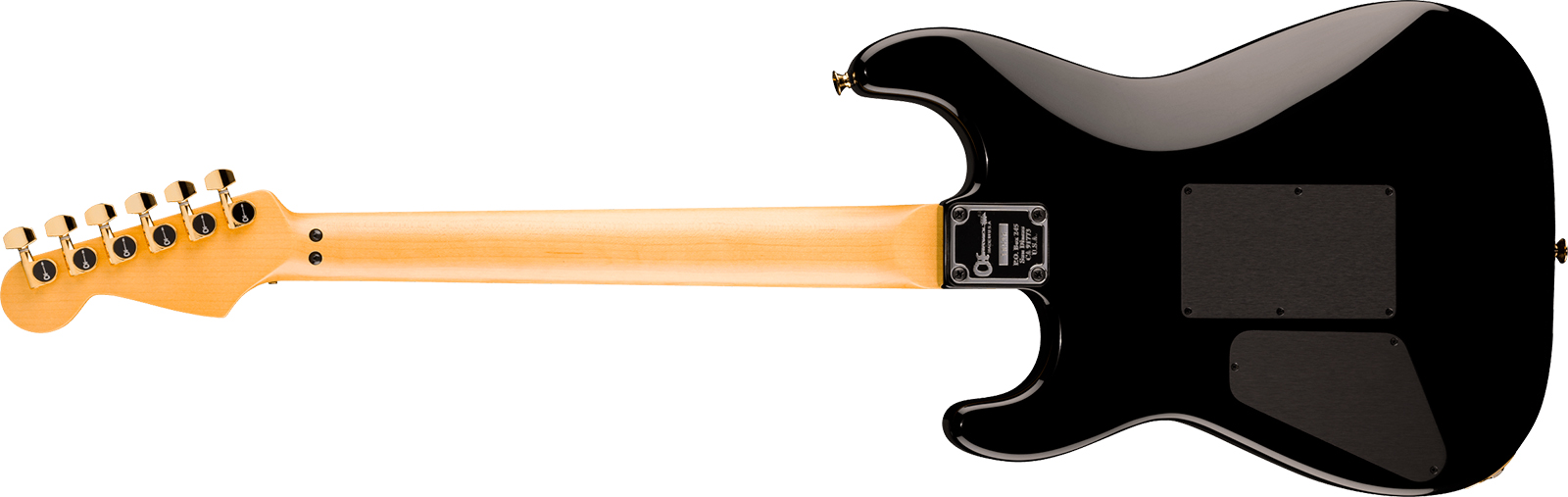 Charvel San Dimas Style 1 Sd1 Hh Fr American Neo Classic 2h Seymour Duncan Fr Mn - Gloss Black - E-Gitarre in Str-Form - Variation 1