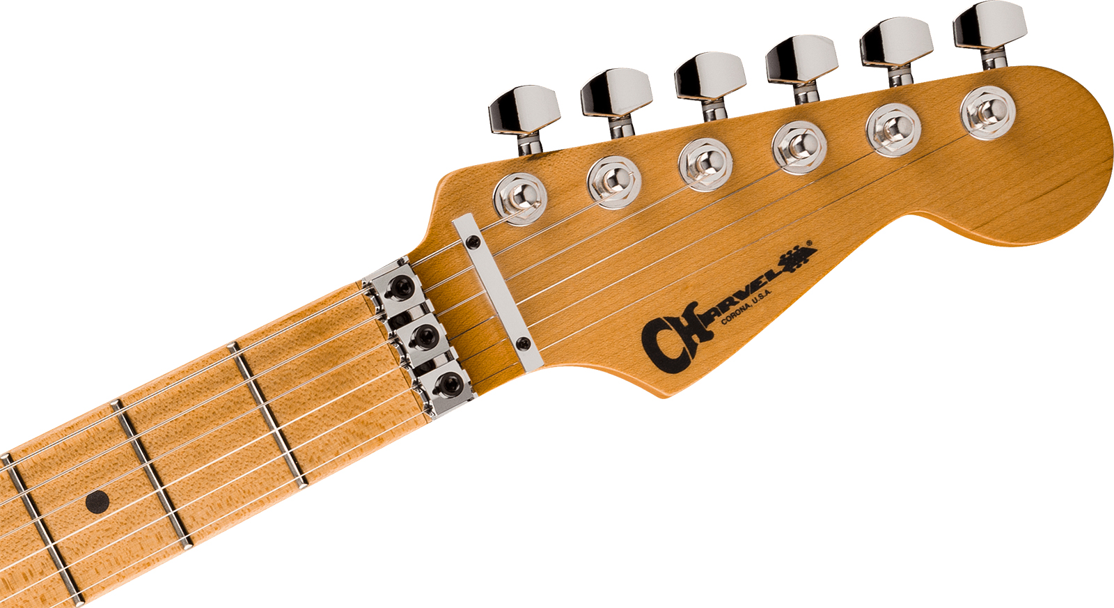 Charvel San Dimas Style 1 Sd1 Hh Fr American Neo Classic 2h Seymour Duncan Fr Mn - Ivory Blitz - E-Gitarre in Str-Form - Variation 2