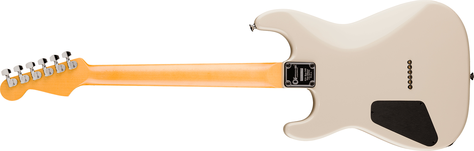 Charvel San Dimas Style 1 Sd1 Hh Ht American Neo Classic 2h Seymour Duncan Ht Mn - Ivory Blitz - E-Gitarre in Str-Form - Variation 1