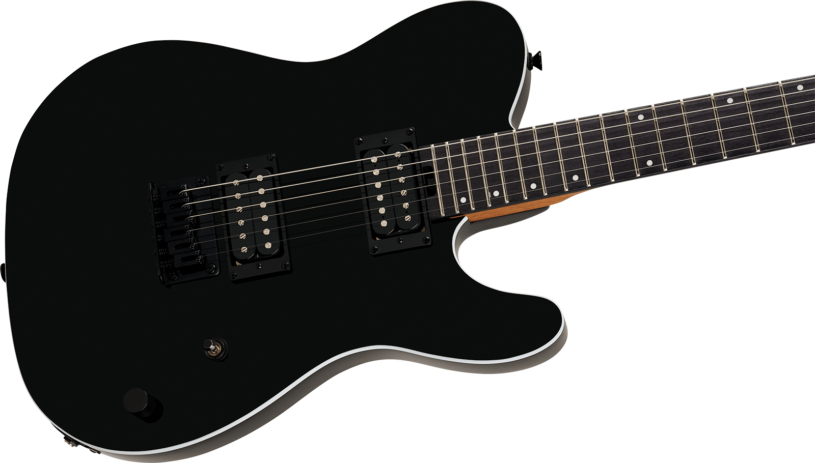 Charvel San Dimas Style 2  Sd2 Hh Ht Ind 2h Ht Ama - Gloss Black - E-Gitarre in Teleform - Variation 2