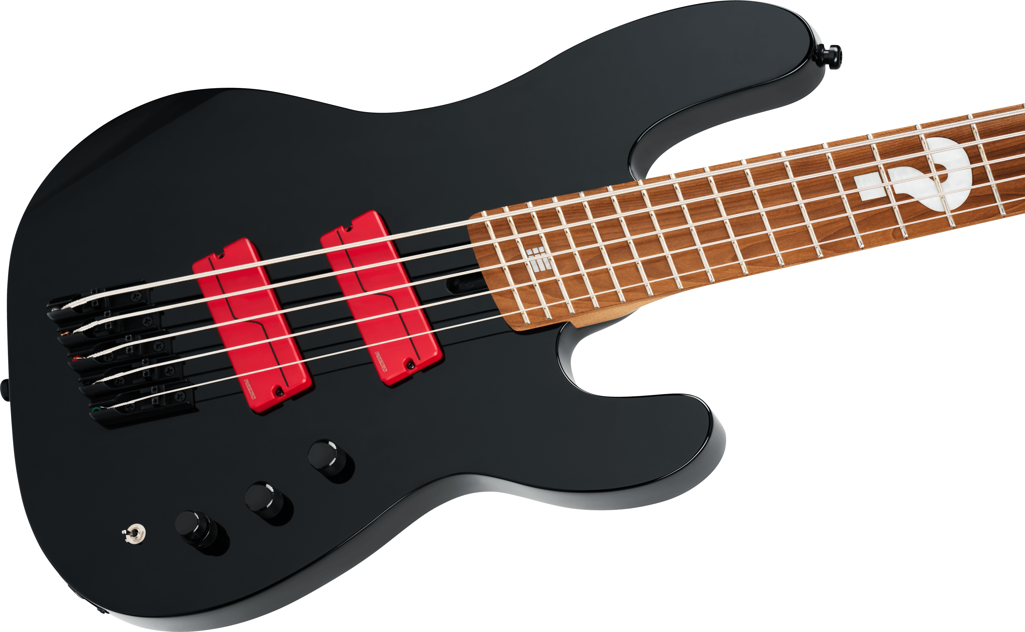 Charvel Sleep Token Iii Pro Mod San Dimas V Signature Mn - Black - Solidbody E-bass - Variation 3