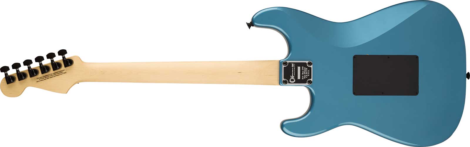 Charvel So-cal Sc1 Style 1 Hh Fr Pro-mod 2h Seymour Duncan Rw - Pelham Blue - E-Gitarre in Str-Form - Variation 1