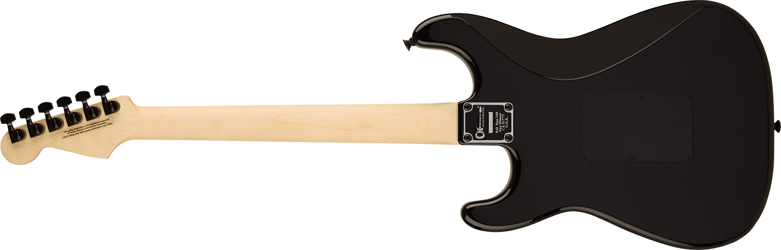 Charvel So-cal Style 1 Hh Fr M Pro-mod 2h Seymour Duncan Mn - Gloss Black - E-Gitarre in Str-Form - Variation 1