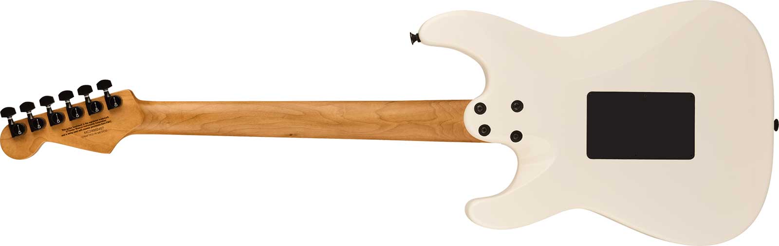 Charvel So-cal Style 1 Hh Fr Pro-mod Plus 2h Seymour Duncan Eb - Snow White - E-Gitarre in Str-Form - Variation 1
