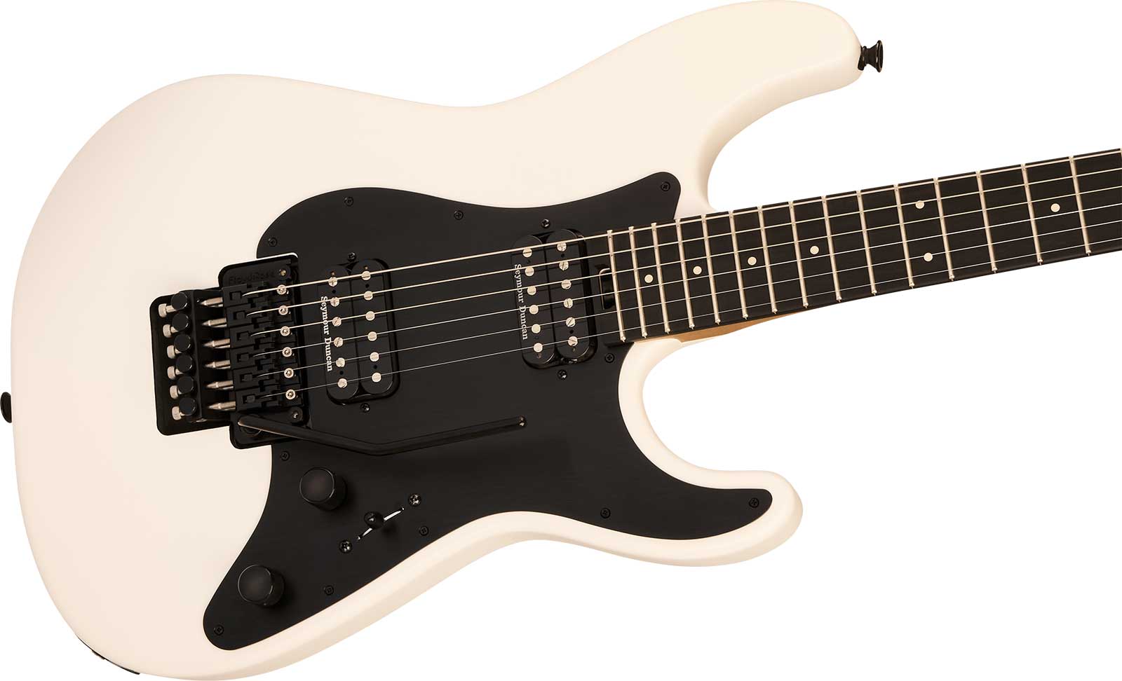 Charvel So-cal Style 1 Hh Fr Pro-mod Plus 2h Seymour Duncan Eb - Snow White - E-Gitarre in Str-Form - Variation 2