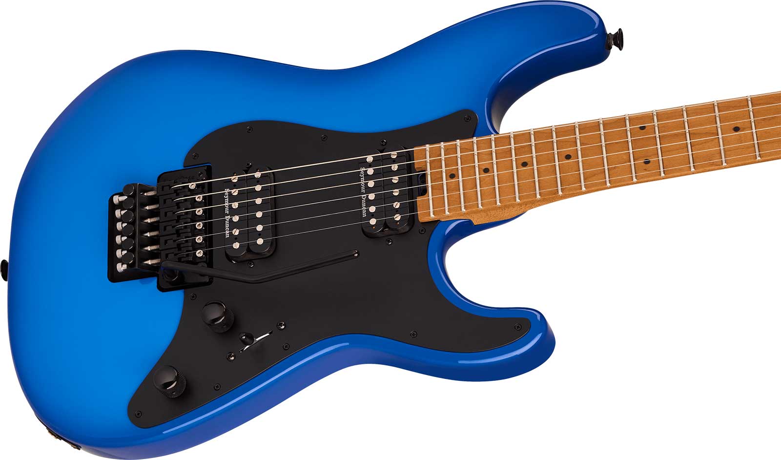 Charvel So-cal Style 1 Hh Fr Pro-mod Plus 2h Seymour Duncan Mn - Blue Burst - E-Gitarre in Str-Form - Variation 3