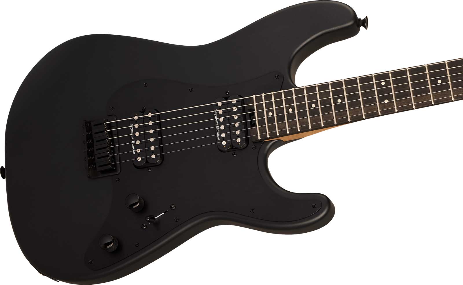 Charvel So-cal Style 1 Hh Ht E Pro-mod 2h Seymour Duncan Eb - Scorched Earth - E-Gitarre in Str-Form - Variation 2